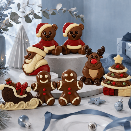 Sachet Fritures de Noël colorées - 100g