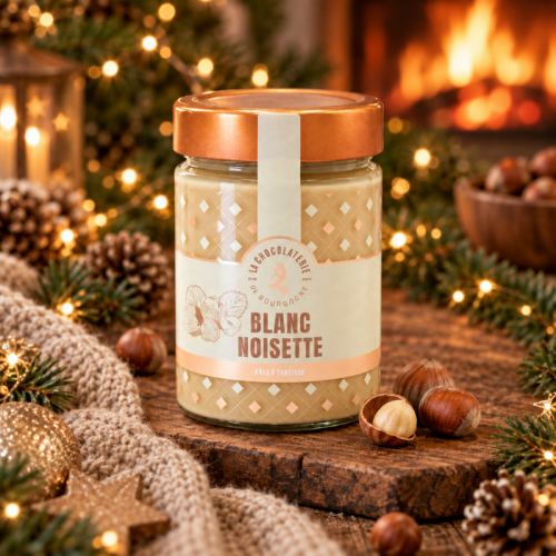 Pâte à tartiner Blanc Noisette - 400g